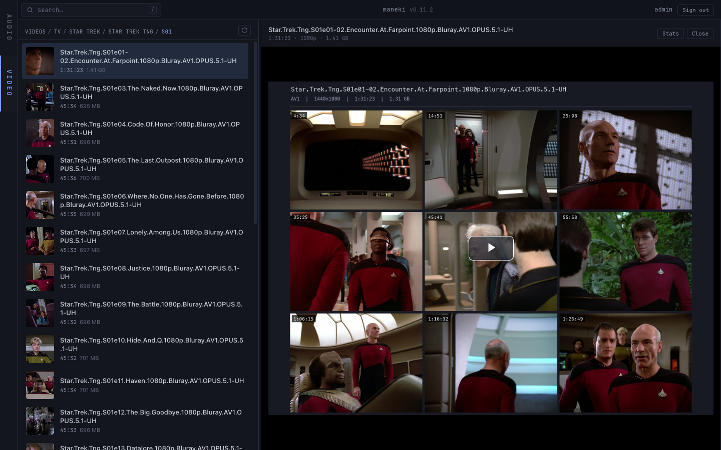 Video player